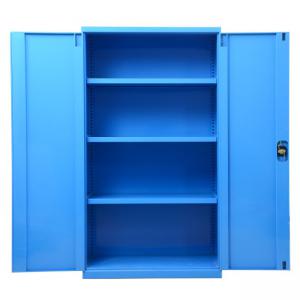 置物柜（蓝色）双开3层