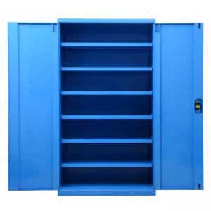 置物柜（蓝色）双开6层